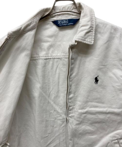 POLO RALPH LAUREN（ポロ・ラルフローレン）POLO RALPH LAUREN (ポロ・ラルフローレン) スイングトップ ホワイト サイズ:Mの古着・服飾アイテム
