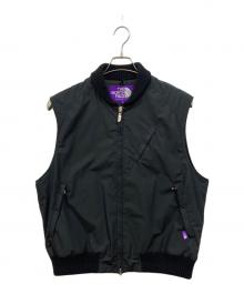 THE NORTHFACE PURPLELABEL（ザ・ノースフェイス パープルレーベル）の古着「65 35 Field Insulation Vest」｜ブラック