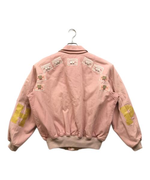 PINK HOUSE（ピンクハウス）PINK HOUSE (ピンクハウス) ボンバージャケット ピンク サイズ:記載無し（実寸サイズをご確認ください）の古着・服飾アイテム