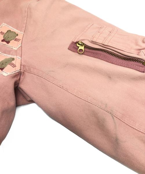 PINK HOUSE（ピンクハウス）PINK HOUSE (ピンクハウス) ボンバージャケット ピンク サイズ:記載無し（実寸サイズをご確認ください）の古着・服飾アイテム