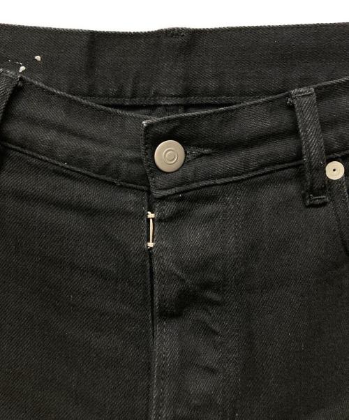 Maison Margiela（メゾンマルジェラ）Maison Margiela (メゾンマルジェラ) 5ポケットデニムパンツ ブラック サイズ:30の古着・服飾アイテム