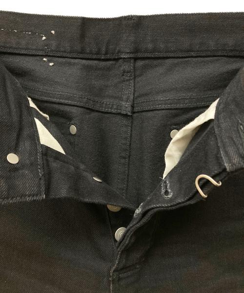 Maison Margiela（メゾンマルジェラ）Maison Margiela (メゾンマルジェラ) 5ポケットデニムパンツ ブラック サイズ:30の古着・服飾アイテム