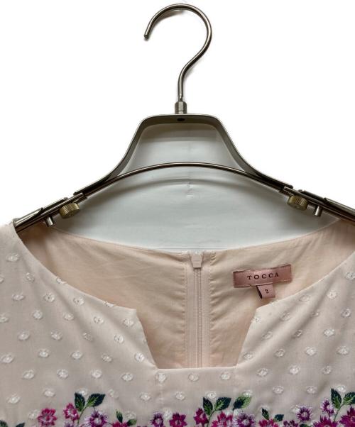 TOCCA（トッカ）TOCCA (トッカ) LIVERLEAF ドレス ピンク サイズ:2の古着・服飾アイテム