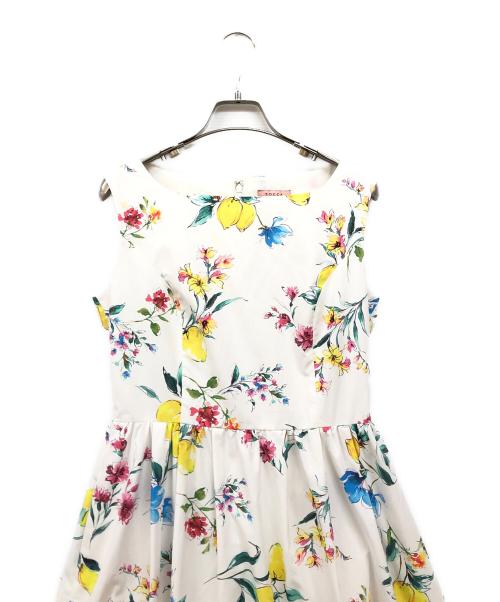 TOCCA（トッカ）TOCCA (トッカ) CE'IL SOLE ITALY ドレス ホワイト サイズ:2の古着・服飾アイテム