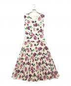 TOCCAトッカ）の古着「ROSA LONG DRESS ロングドレス」｜パープル×ホワイト