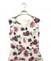 TOCCA (トッカ) ROSA LONG DRESS ロングドレス パープル×ホワイト サイズ:2：10000円
