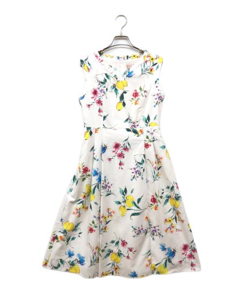 TOCCA（トッカ）TOCCA (トッカ) CE'IL SOLE ITALY ドレス ホワイト サイズ:2の古着・服飾アイテム