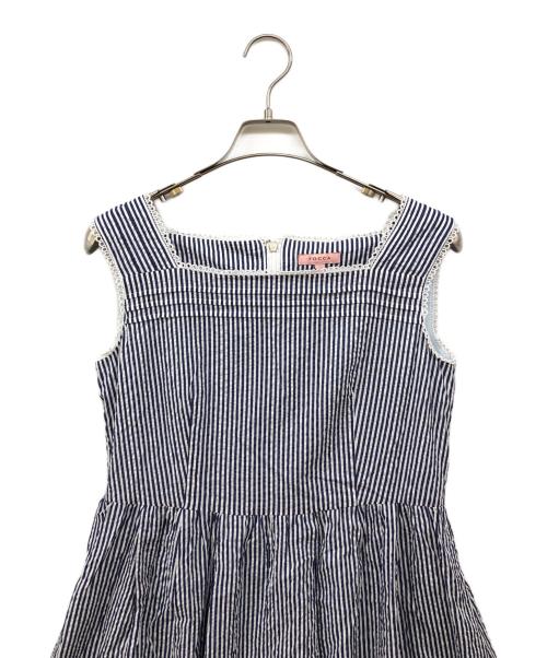 TOCCA（トッカ）TOCCA (トッカ) WAVES ドレス ネイビー サイズ:2の古着・服飾アイテム
