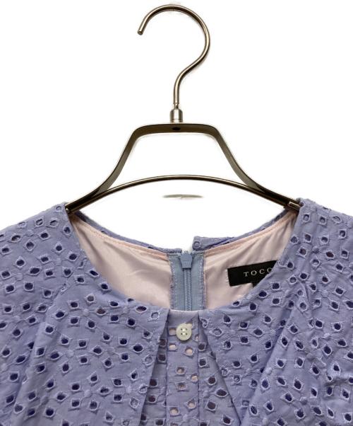 TOCCA（トッカ）TOCCA (トッカ) TINY SHELL ドレス ブルー サイズ:２ 未使用品の古着・服飾アイテム