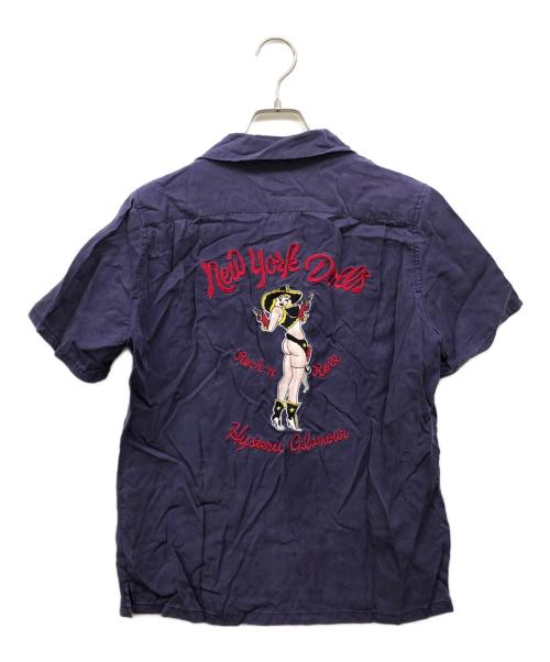 Hysteric Glamour（ヒステリックグラマー）Hysteric Glamour (ヒステリックグラマー) 半袖シャツ パープル サイズ:freeの古着・服飾アイテム