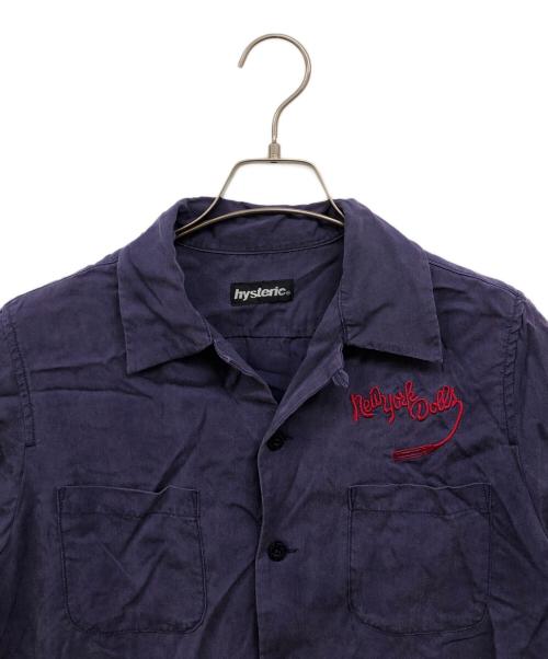 Hysteric Glamour（ヒステリックグラマー）Hysteric Glamour (ヒステリックグラマー) 半袖シャツ パープル サイズ:freeの古着・服飾アイテム