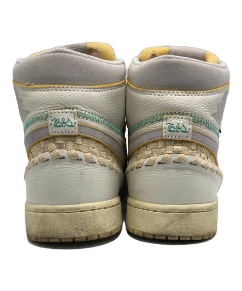 NIKE（ナイキ）NIKE (ナイキ) UNION (ユニオン) AIR JORDAN 1 RETRO HIGH OG SPエア ジョーダン ワン レトロ ハイ オージー スペシャル ホワイト サイズ:SIZE 27.5cmの古着・服飾アイテム