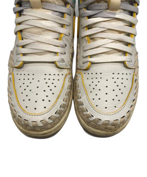 NIKE（ナイキ）NIKE (ナイキ) UNION (ユニオン) AIR JORDAN 1 RETRO HIGH OG SPエア ジョーダン ワン レトロ ハイ オージー スペシャル ホワイト サイズ:SIZE 27.5cmの古着・服飾アイテム
