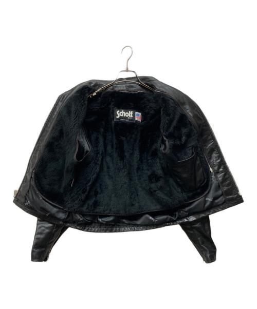 Schott（ショット）Schott (ショット) 643 SINGLE RIDERS ブラック サイズ:38の古着・服飾アイテム