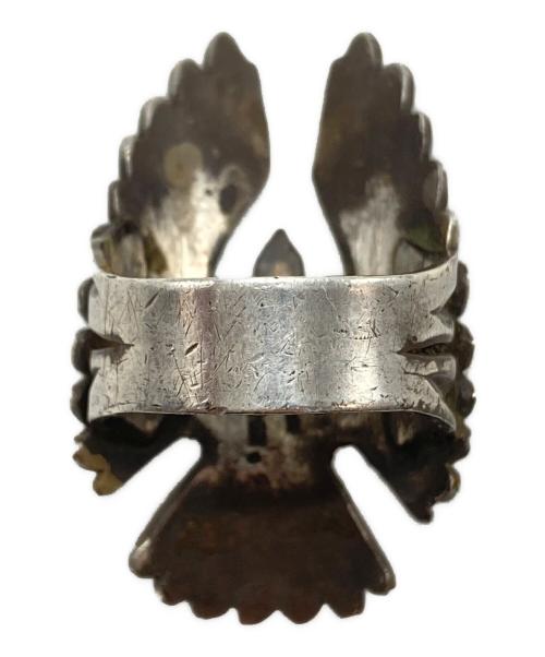 REDMEN（レッドマン）REDMEN (レッドマン) ターコイズフェザーリング シルバー サイズ:記載無し(実寸18号)の古着・服飾アイテム