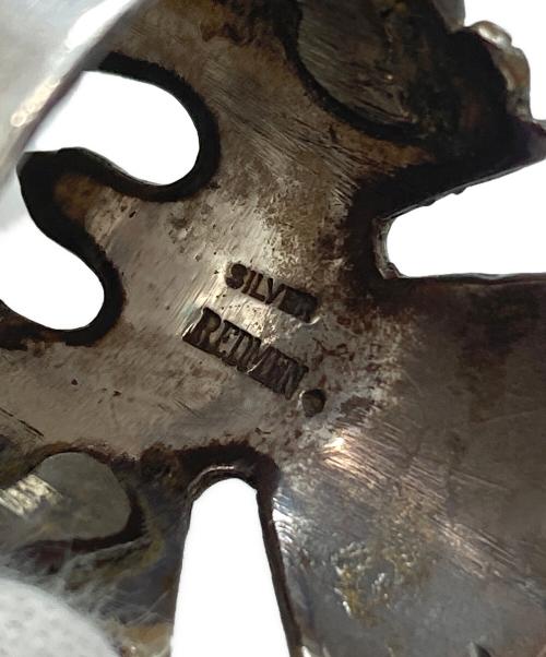 REDMEN（レッドマン）REDMEN (レッドマン) ターコイズフェザーリング シルバー サイズ:記載無し(実寸18号)の古着・服飾アイテム