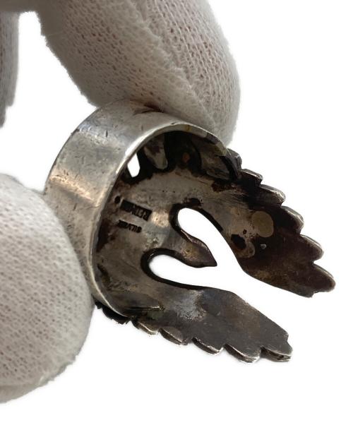 REDMEN（レッドマン）REDMEN (レッドマン) ターコイズフェザーリング シルバー サイズ:記載無し(実寸18号)の古着・服飾アイテム