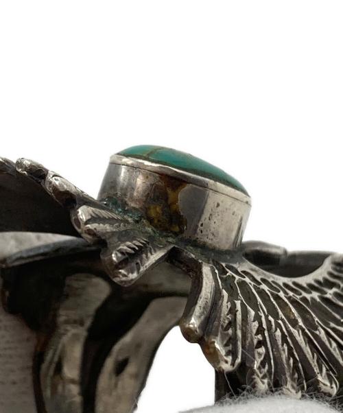 REDMEN（レッドマン）REDMEN (レッドマン) ターコイズフェザーリング シルバー サイズ:記載無し(実寸18号)の古着・服飾アイテム