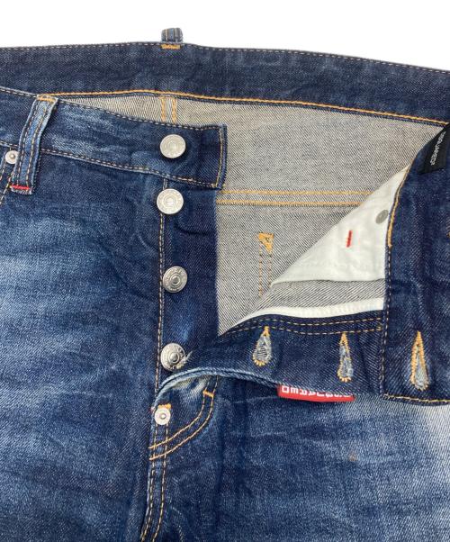 DSQUARED2（ディースクエアード）DSQUARED2 (ディースクエアード) デニムパンツ インディゴ サイズ:50の古着・服飾アイテム
