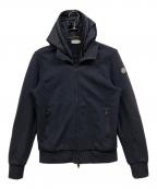 MONCLERモンクレール）の古着「MAGLIA フーデッドスウェットジャケット」｜ネイビー