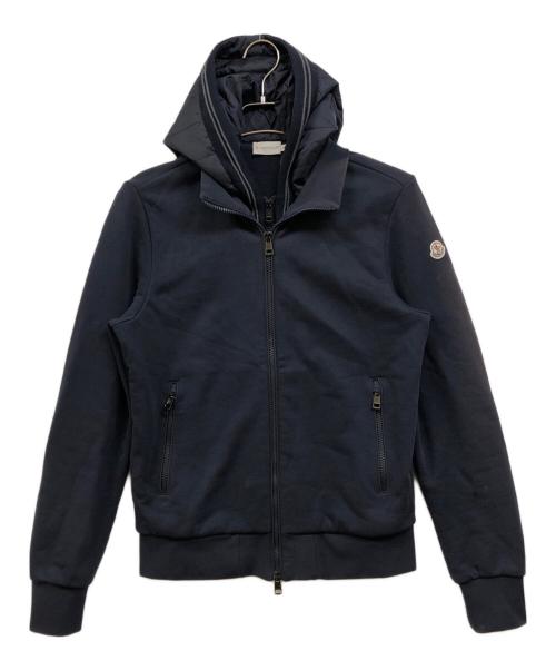 MONCLER（モンクレール）MONCLER (モンクレール) MAGLIA フーデッドスウェットジャケット ネイビー サイズ:Mの古着・服飾アイテム