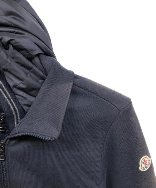 MONCLER（モンクレール）MONCLER (モンクレール) MAGLIA フーデッドスウェットジャケット ネイビー サイズ:Mの古着・服飾アイテム