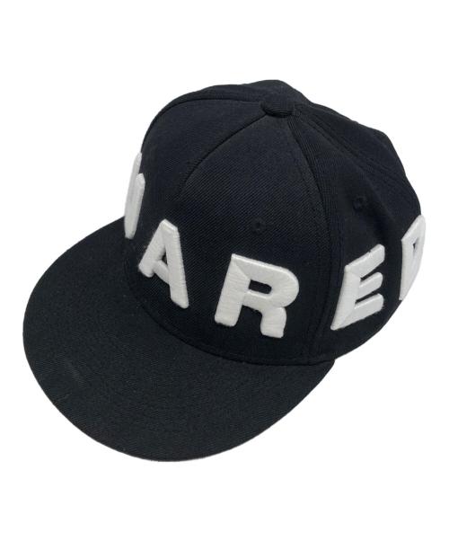 DSQUARED2（ディースクエアード）DSQUARED2 (ディースクエアード) ロゴキャップ ブラックの古着・服飾アイテム