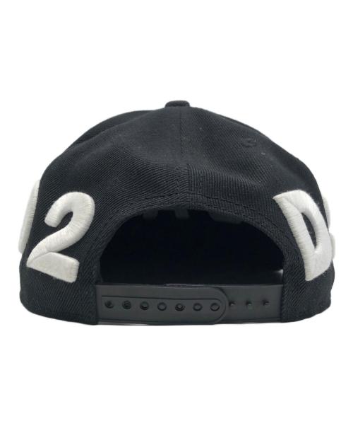 DSQUARED2（ディースクエアード）DSQUARED2 (ディースクエアード) ロゴキャップ ブラックの古着・服飾アイテム