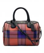COACHコーチ）の古着「2WAYバッグ」｜レッド