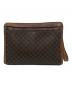 CELINE (セリーヌ) セカンドクラッチバッグ ブラウン：9000円