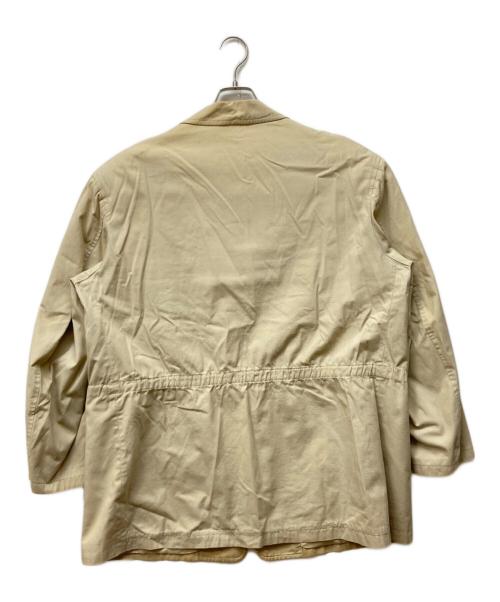 Yohji Yamamoto pour homme（ヨウジヤマモト プールオム）Yohji Yamamoto pour homme (ヨウジヤマモト プールオム) アーカイブ ドローストリングジャケット ベージュ サイズ:Mの古着・服飾アイテム