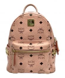 MCM（エムシーエム）の古着「Stark Mini リュック」｜ピンク