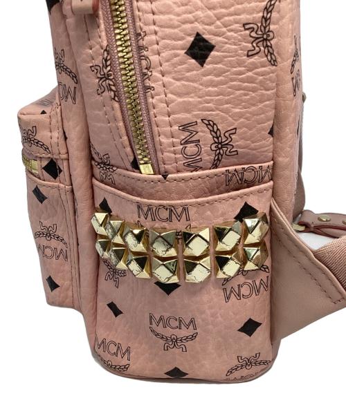MCM（エムシーエム）MCM (エムシーエム) Stark Mini リュック ピンクの古着・服飾アイテム