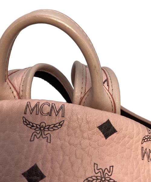 MCM（エムシーエム）MCM (エムシーエム) Stark Mini リュック ピンクの古着・服飾アイテム