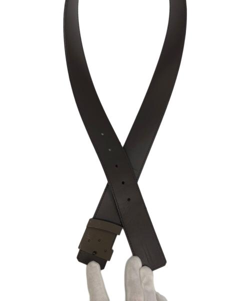 LOUIS VUITTON（ルイ ヴィトン）LOUIS VUITTON (ルイ ヴィトン) ダミエ サンチュール LVイニシアル ベルト ブラウンの古着・服飾アイテム