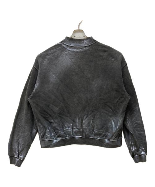 DIESEL（ディーゼル）DIESEL (ディーゼル) ハイネックラメスウェット グレー サイズ:Lの古着・服飾アイテム