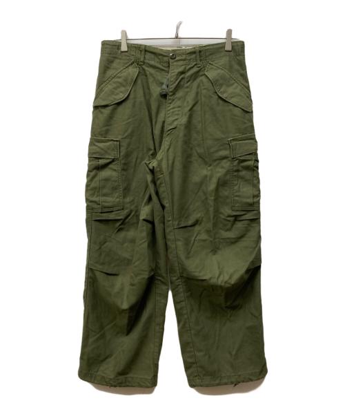 US ARMY（ユーエスアーミー）US ARMY (ユーエスアーミー) 74年製 M-65 カーゴパンツ カーキ サイズ:small-shortの古着・服飾アイテム