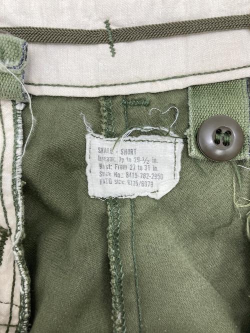 US ARMY（ユーエスアーミー）US ARMY (ユーエスアーミー) 74年製 M-65 カーゴパンツ カーキ サイズ:small-shortの古着・服飾アイテム