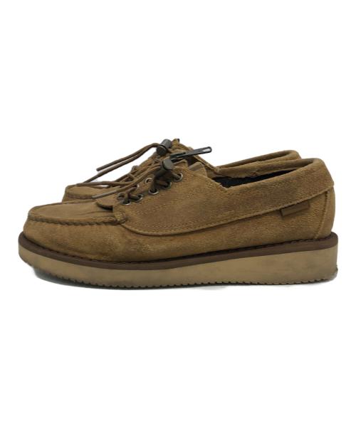 SEBAGO（セバゴ）SEBAGO (セバゴ) ジッパーデッキシューズ ブラウン サイズ:SIZE 27.5cmの古着・服飾アイテム