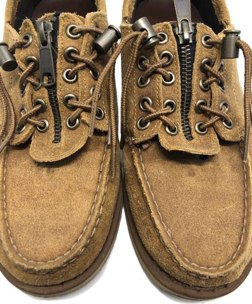 SEBAGO（セバゴ）SEBAGO (セバゴ) ジッパーデッキシューズ ブラウン サイズ:SIZE 27.5cmの古着・服飾アイテム