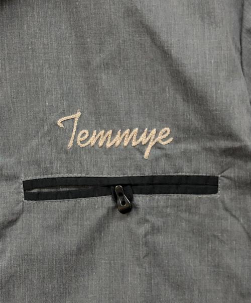 TEMMYE（ティミー）TEMMYE (ティミー) ボーリングシャツ グレー×ブラック サイズ:Lの古着・服飾アイテム