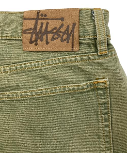 stussy（ステューシー）stussy (ステューシー) BIG OL' JEAN DENIM グリーン サイズ:36の古着・服飾アイテム