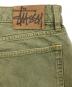 中古・古着 stussy (ステューシー) BIG OL' JEAN DENIM グリーン サイズ:36：20000円