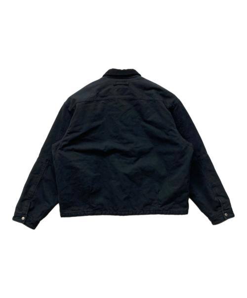 stussy（ステューシー）stussy (ステューシー) WORKGEAR JACKET ブラック サイズ:XXLの古着・服飾アイテム