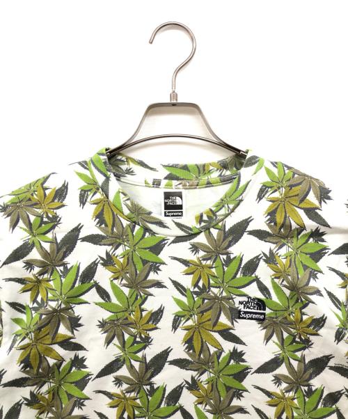 THE NORTH FACE（ザ ノース フェイス）THE NORTH FACE (ザ ノース フェイス) Supreme (シュプリーム) Leaf S/S T-shirt グリーン サイズ:Sの古着・服飾アイテム
