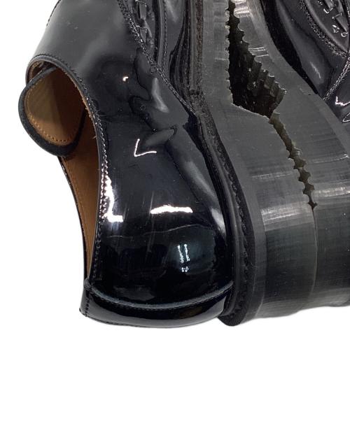 GEORGE COX（ジョージコックス）GEORGE COX (ジョージコックス) maturely (マチュアリー) モンクストラップエナメルシューズ ブラック サイズ:4 1/2の古着・服飾アイテム