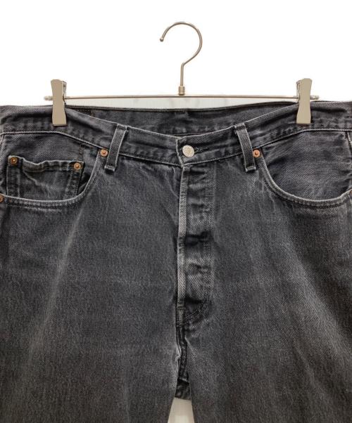 LEVI'S（リーバイス）LEVI'S (リーバイス) 後染め501ブラックデニムパンツ ブラック サイズ:SIZE 91cm (W36)の古着・服飾アイテム