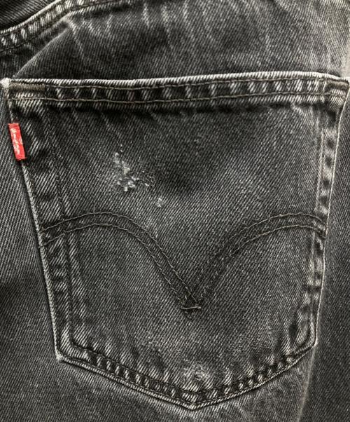 LEVI'S（リーバイス）LEVI'S (リーバイス) 後染め501ブラックデニムパンツ ブラック サイズ:SIZE 91cm (W36)の古着・服飾アイテム