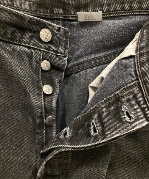 LEVI'S（リーバイス）LEVI'S (リーバイス) 後染め501ブラックデニムパンツ ブラック サイズ:SIZE 91cm (W36)の古着・服飾アイテム