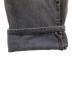 中古・古着 LEVI'S (リーバイス) 後染め501ブラックデニムパンツ ブラック サイズ:SIZE 91cm (W36)：7000円